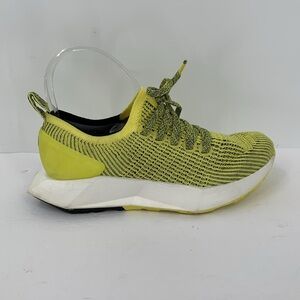 Allbirds Tree Flyer sneaker shoe mesh stretch yellow black slip-on tie women 5